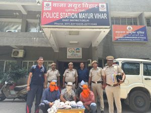 पूर्वी दिल्ली जिले की एसआईटी ने सनसनीखेज हत्या का मामला सुलझाया। 5आरोपियों को गिरफ्तार किया गया 