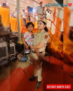 थाना नंद नगरी के इलाके में दिल्ली पुलिस का मानवीय चेहरा दिखाई दिया 1 बच्ची को तलाशा