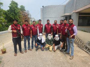 पूर्वी दिल्ली की क्राइम ब्रांच की ARSC की टीम ने लूट के मामले में 5 आरोपीयो को गिरफ्तार किया