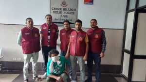 लूट और दिल्ली के बिंदापुर थाना के हत्या मामले के 1 वांछित अपराधी को क्राइम ब्रांच के एजीएस ने गिरफ्तार किया