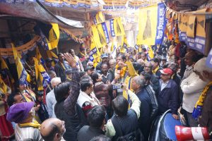 गांधी नगर में बदलाव का माहौल आम आदमी पार्टी के पक्ष में खड़े हो रही है जनता